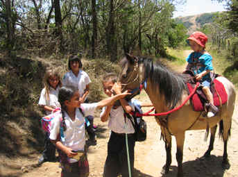 first horse ride ever on Pitufa